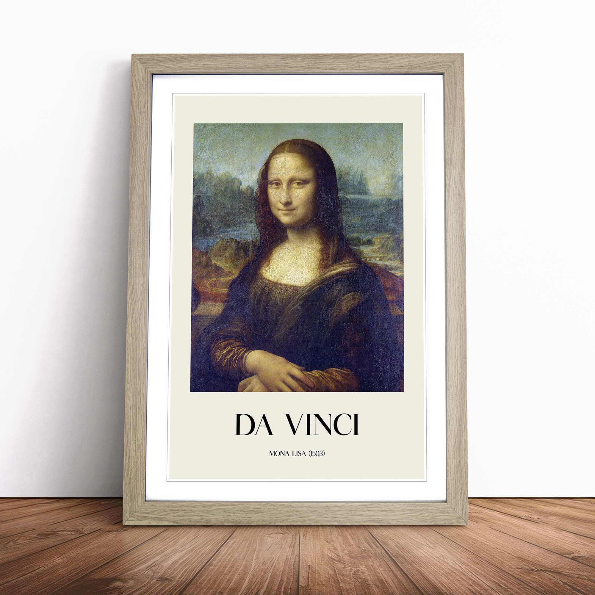 Mona Lisa print by Leonardo da Vinci