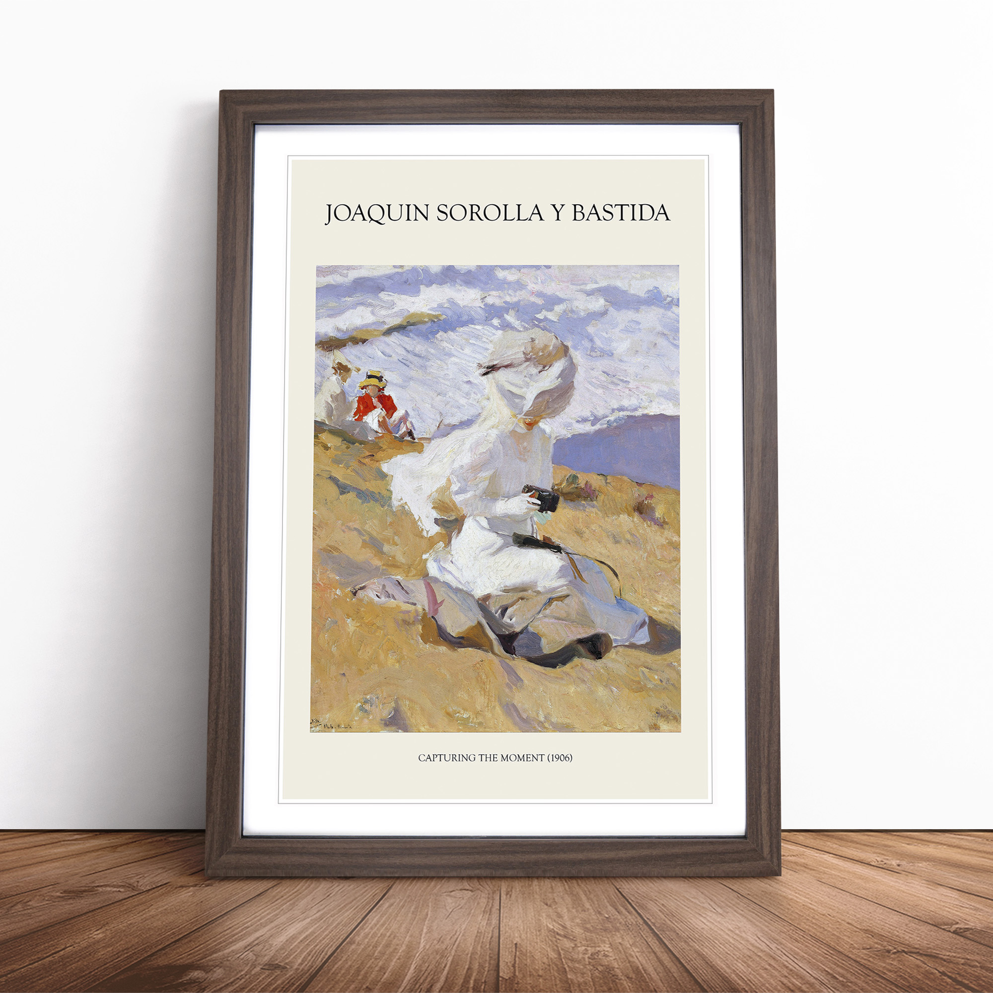 Den Moment einfangen von Joaquin Sorolla Y Bastida Wandbilddruck gerahmtes Bild - Bild 8 von 9