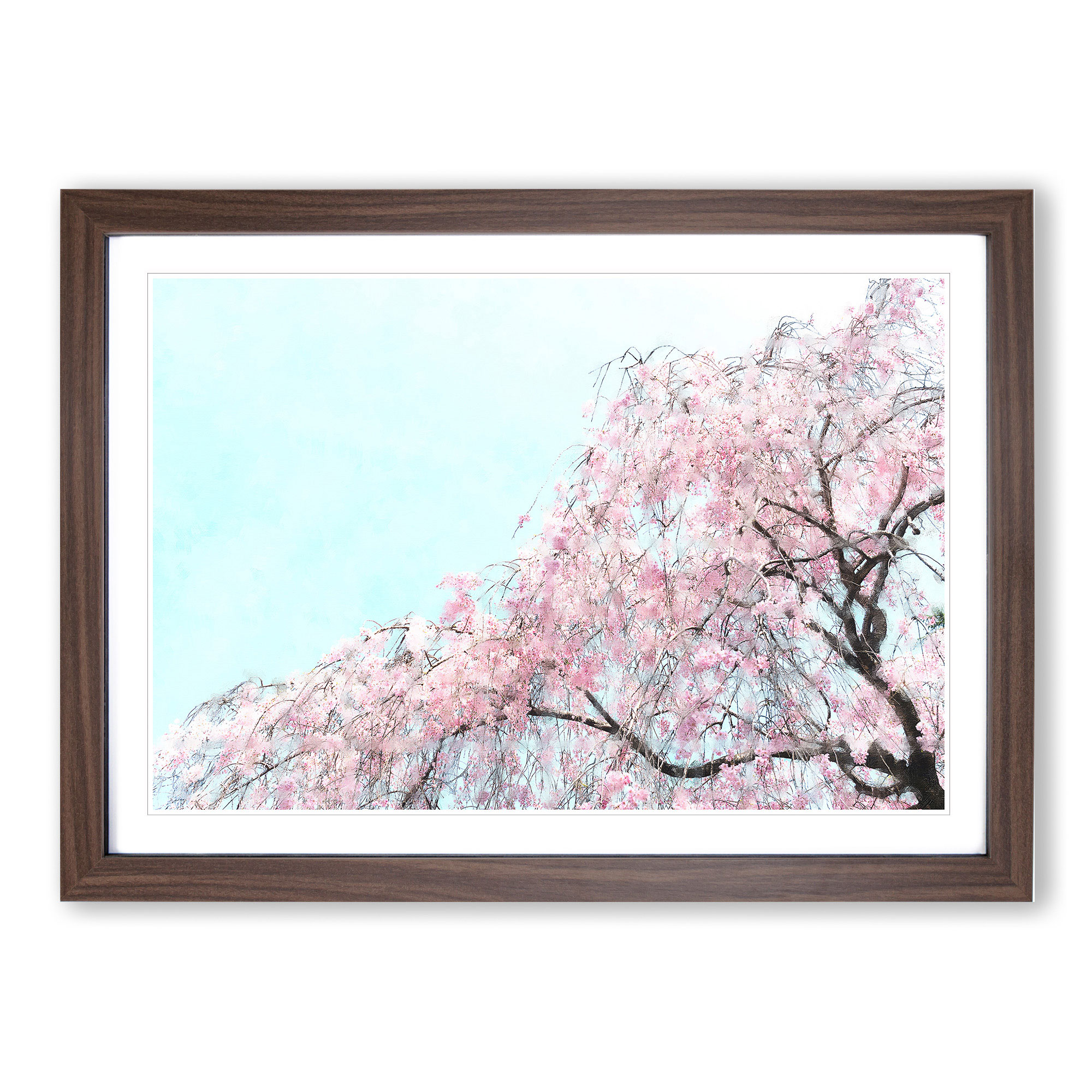 Pretty Pink Cherry Blossom Tree Framed Canvas Wall Art Print Poster Picture - Picture 8 of 9