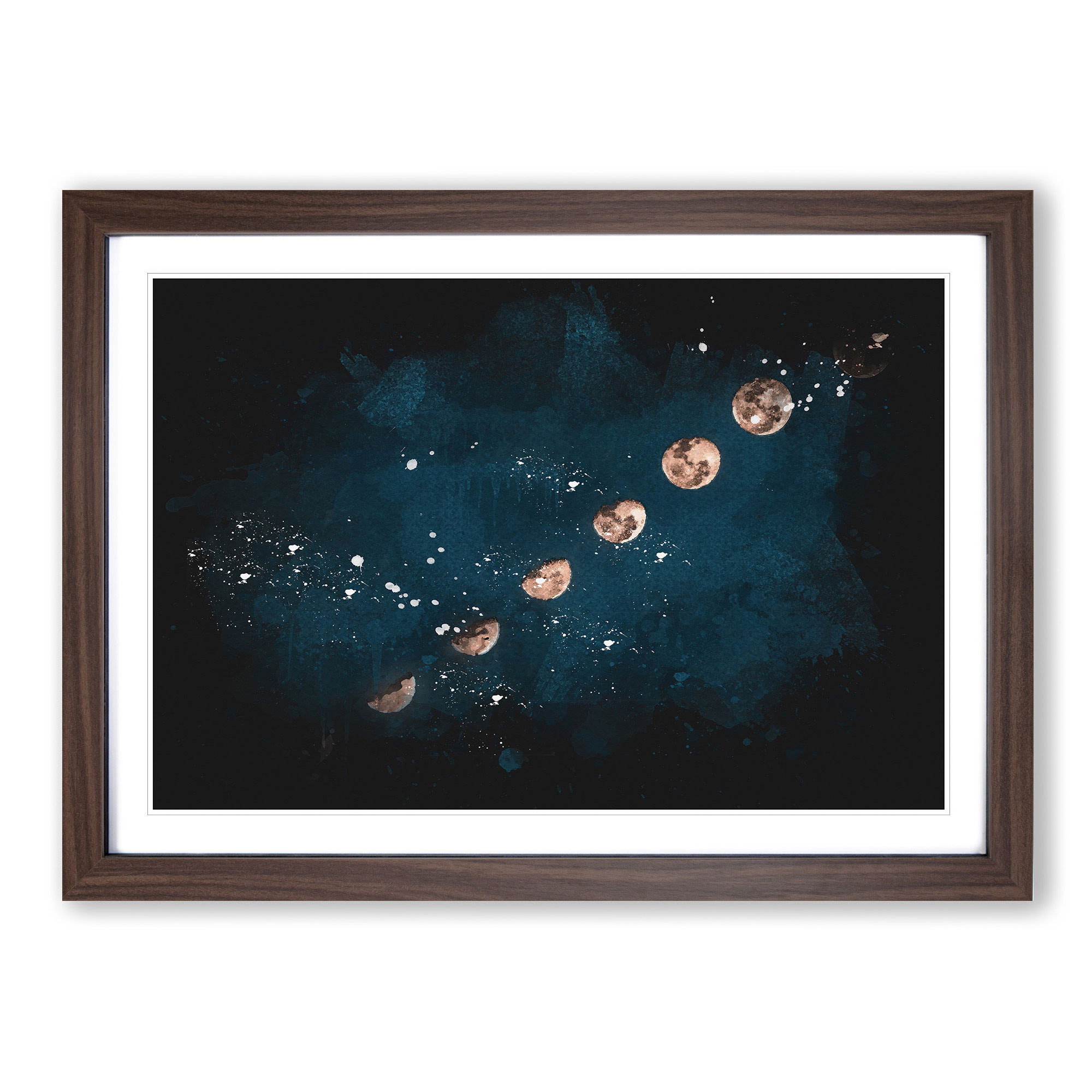 Story of the Moon Framed Canvas Wall Art Print Poster Picture, Home Decor - Picture 8 of 9