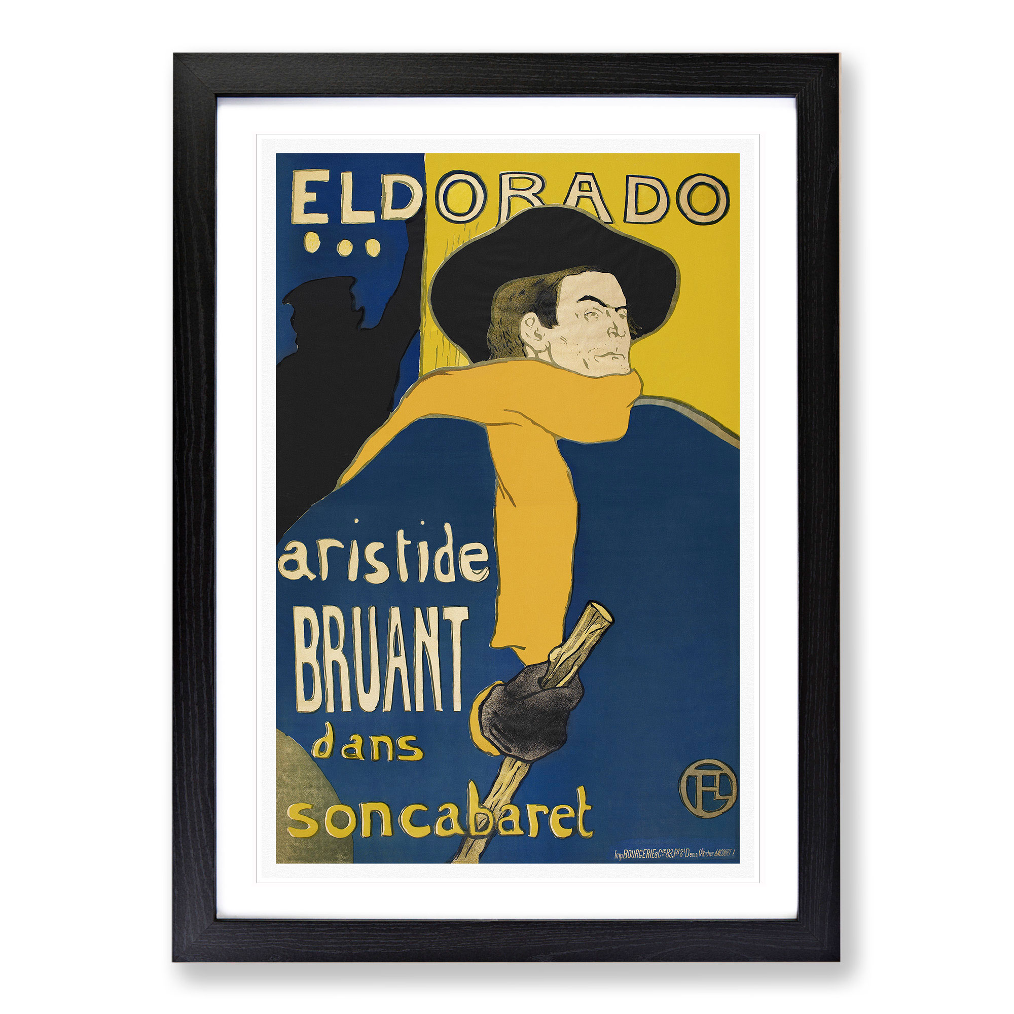 Les Ambassadeurs By Henri De Toulouse-Lautrec Wall Art Print Framed Picture - Picture 6 of 9