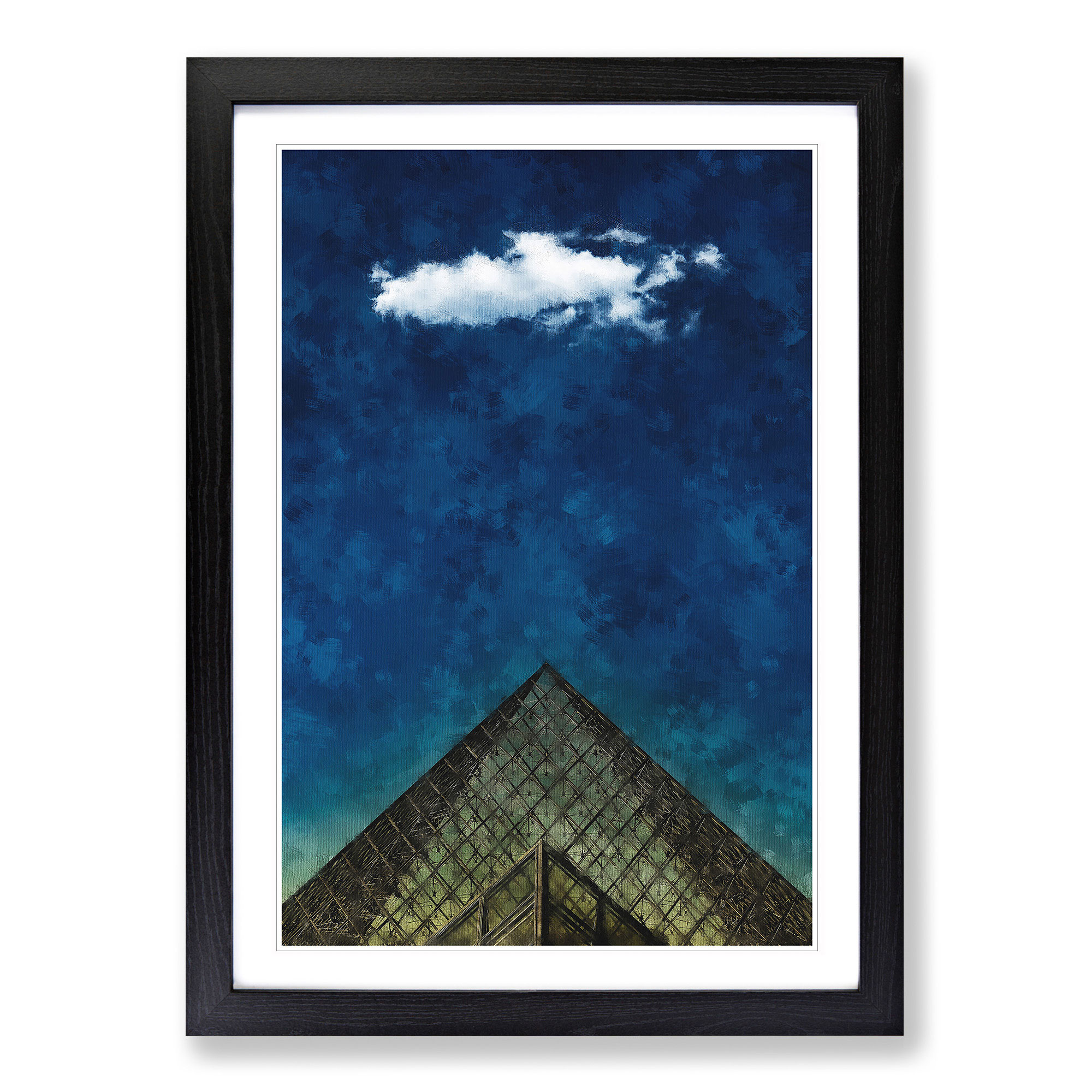 the-louvre-museum-in-paris-france-painting-wall-art-framed-print