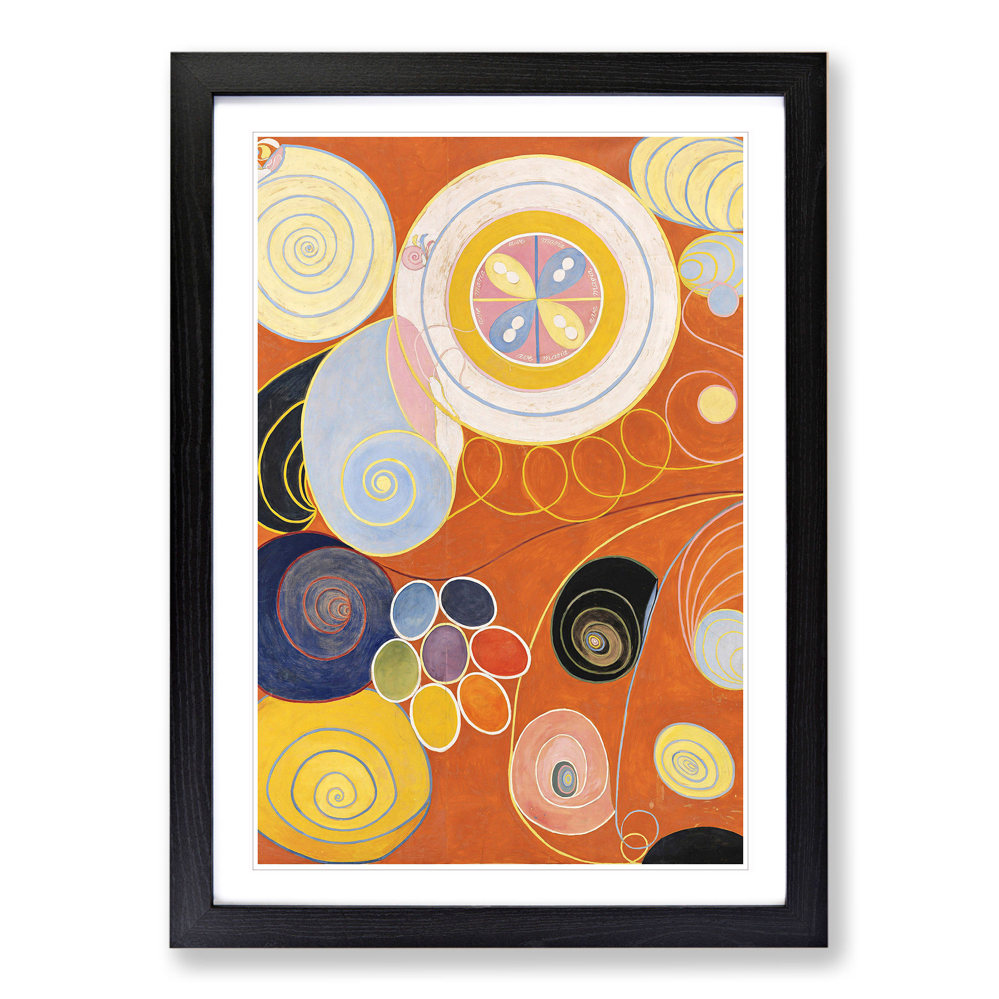 They Tens Mainstay Iv Hilma Af Klint Framed Wall Art Print Ready to Hang