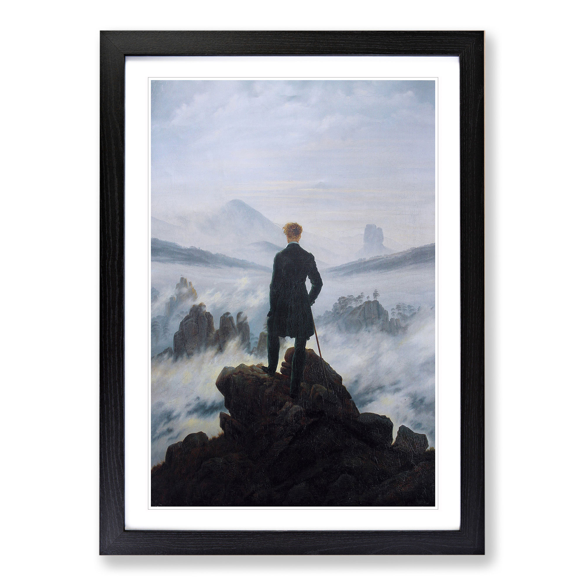 Wanderer Above Sea Of Fog Vol.2 By Caspar David Friedrich Wall Art ...