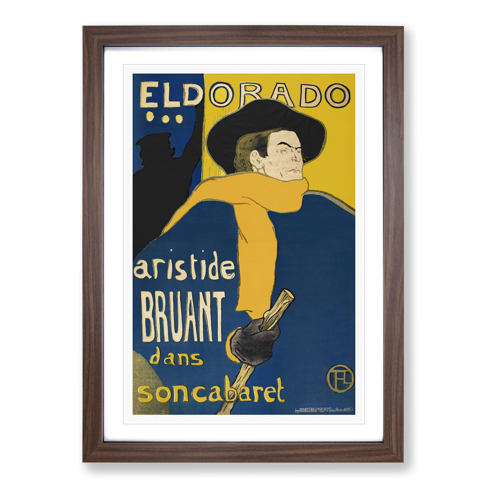 Les Ambassadeurs By Henri De Toulouse-Lautrec Wall Art Print Framed Picture - Picture 8 of 9